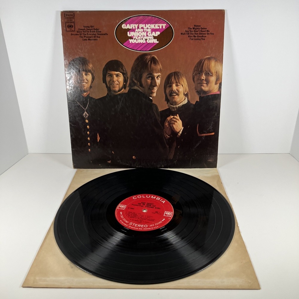 GARY PUCKETT AND THE UNION GAP - featuring YOUNG GIRL -1968 Record CS 9664 2 eye